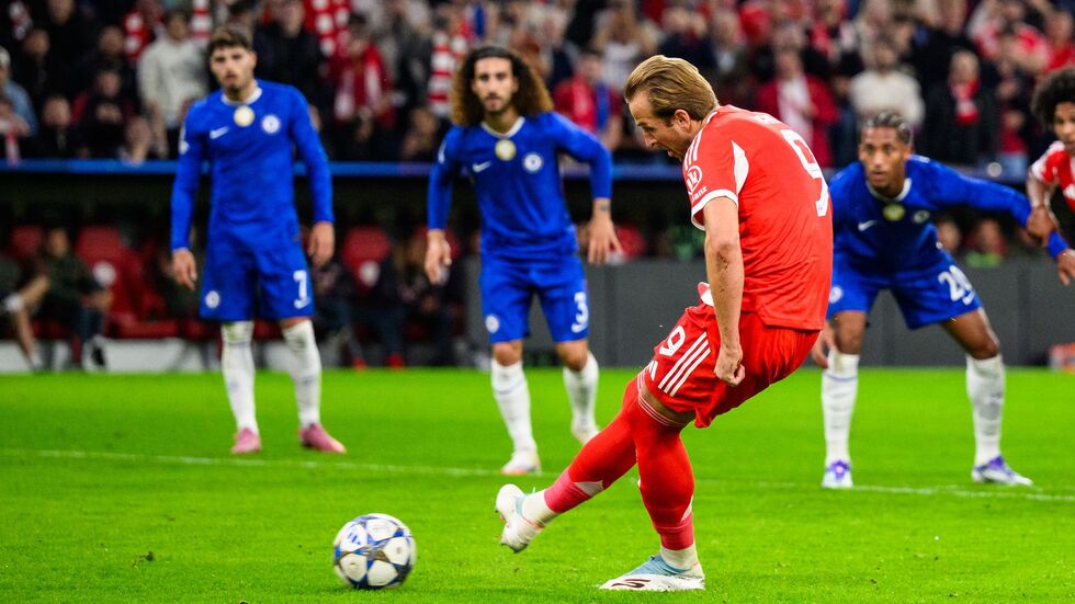 Mal wieder eiskalt vom Punkt: Harry Kane.