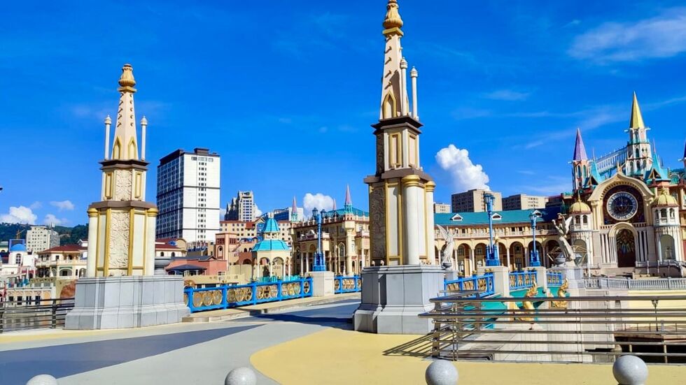 In der Glücksspiel-Enklave wird überall gebaut. In der Glücksspiel-Enklave wird überall gebaut.