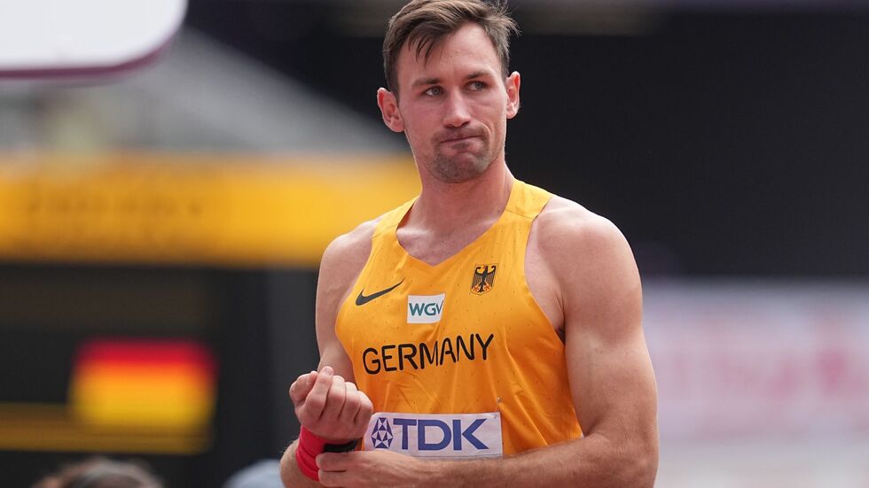 In Lauerstellung: Niklas Kaul.