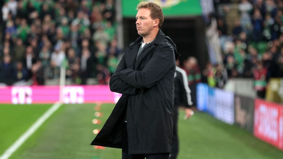 Bundestrainer Julian Nagelsmann äußert sich zur Torwart-Diskussion. Bundestrainer Julian Nagelsmann äußert sich zur Torwart-Diskussion.