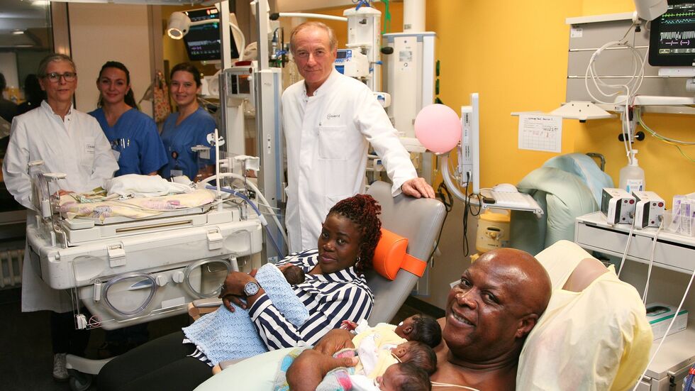 Ende September sind Fünflinge an der Berliner Charité auf Welt gekommen.