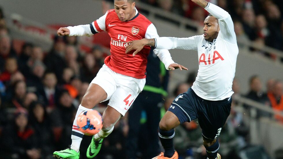 Lief einst für den FC Arsenal auf: Serge Gnabry (l).