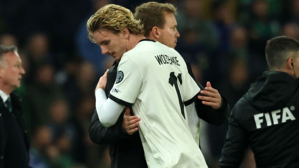 Der Bundestrainer setzt auf Woltemade. Der Bundestrainer setzt auf Woltemade.