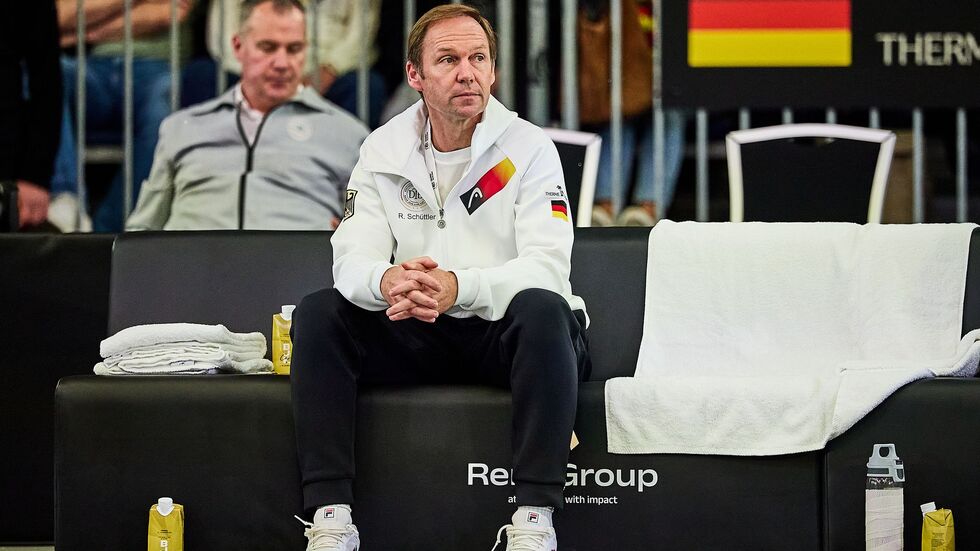 Die Zukunft von Tennis-Teamchef Rainer Schüttler ist offen. Die Zukunft von Tennis-Teamchef Rainer Schüttler ist offen.