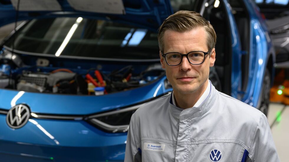 VW Sachsen-Chef Danny Auerswald: "Kreislaufwirtschaft ist für uns ein zentrales Zukunftsthema." VW Sachsen-Chef Danny Auerswald: "Kreislaufwirtschaft ist für uns ein zentrales Zukunftsthema."