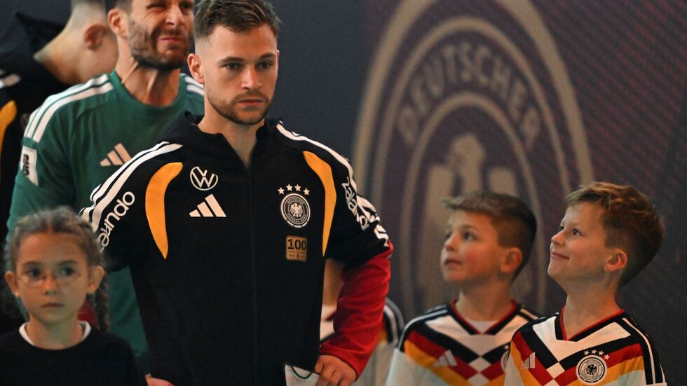 Wie wichtig Kimmich als Anführer fürs deutsche Team ist, wurde gegen die Slowakei deutlich. Wie wichtig Kimmich als Anführer fürs deutsche Team ist, wurde gegen die Slowakei deutlich.