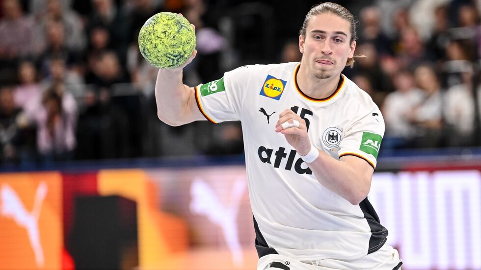 Bei der EM braucht Deutschland Spielmacher Juri Knorr in Top-Form. Bei der EM braucht Deutschland Spielmacher Juri Knorr in Top-Form.