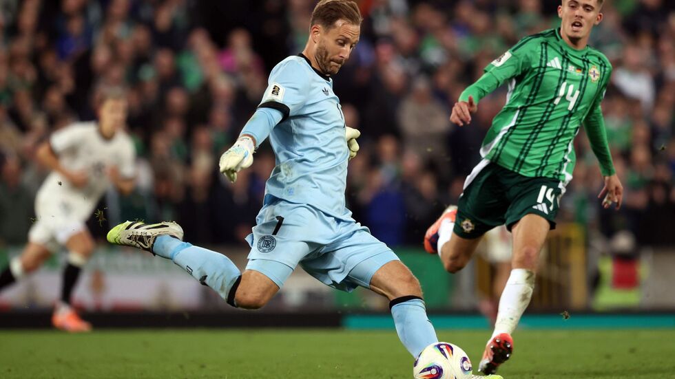 Oliver Baumann zeigte in Belfast eine sehr souveräne Leistung. Oliver Baumann zeigte in Belfast eine sehr souveräne Leistung.