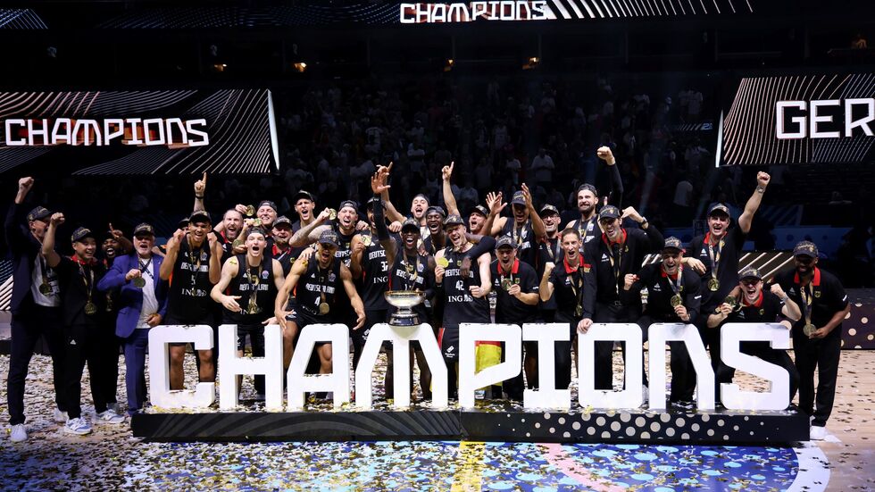 Deutschland feiert den EM-Triumph in Riga.