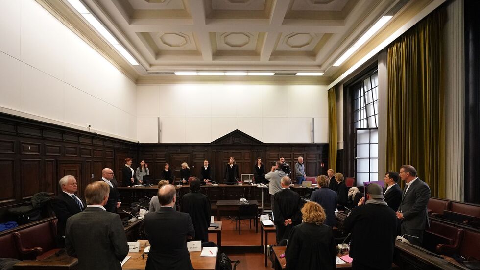 Die Beteiligten am Block-Prozess sind zum 21. Mal im Gerichtssaal zusammengekommen. Die Beteiligten am Block-Prozess sind zum 21. Mal im Gerichtssaal zusammengekommen.