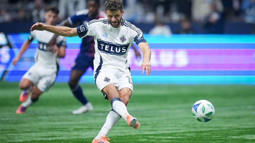 Thomas Müller hat seine gute Torquote seit dem Wechsel nach Vancouver nicht erwartet. (Archivfoto)