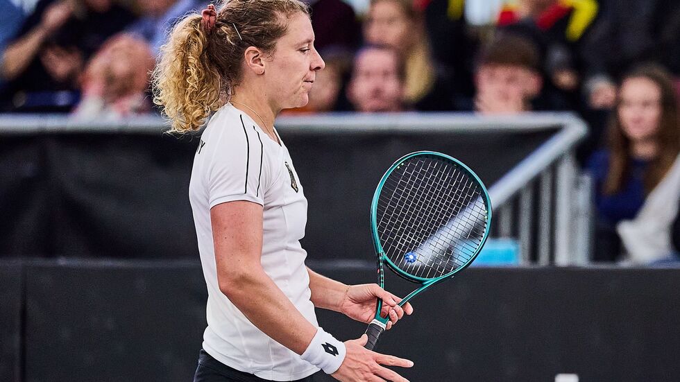 Anna-Lena Friedsam und das deutsche Tennisteam kämpften gegen Belgien. Anna-Lena Friedsam und das deutsche Tennisteam kämpften gegen Belgien.