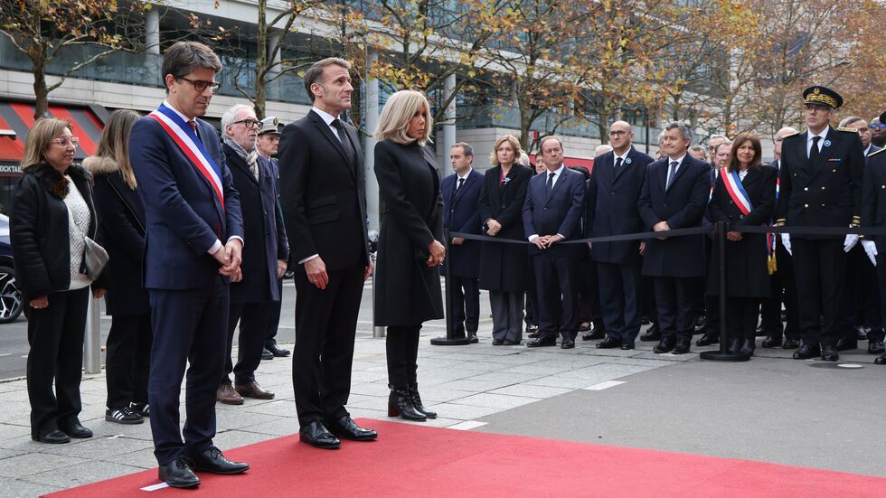 Präsident Macron wird an Gedenkveranstaltungen an allen Anschlagsorten teilnehmen. Präsident Macron wird an Gedenkveranstaltungen an allen Anschlagsorten teilnehmen.