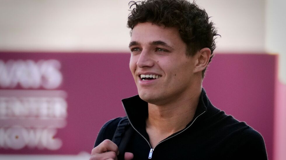 Gut gelaunt vor der möglichen Krönung: WM-Spitzenreiter Lando Norris.
