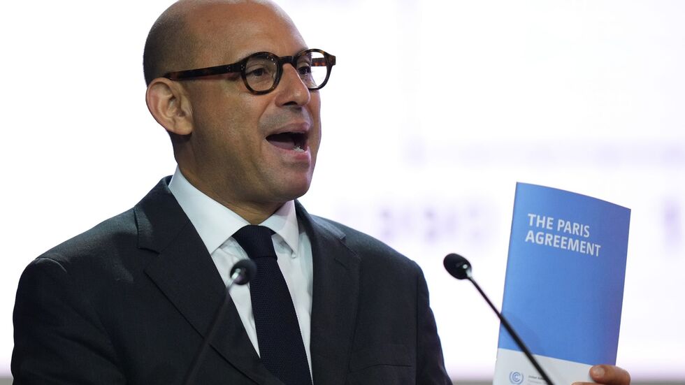 UN-Klimachef Simon Stiell ruft die Welt zu mehr Ehrgeiz auf.