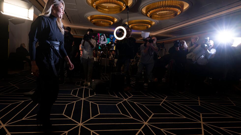 In München stellte Fischer ihre Tourneepläne vor. In München stellte Fischer ihre Tourneepläne vor.