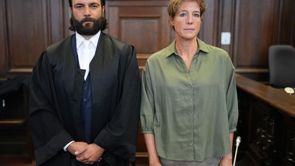 Christina Block und ihr Anwalt Ingo Bott im Gerichtssaal. Christina Block und ihr Anwalt Ingo Bott im Gerichtssaal.