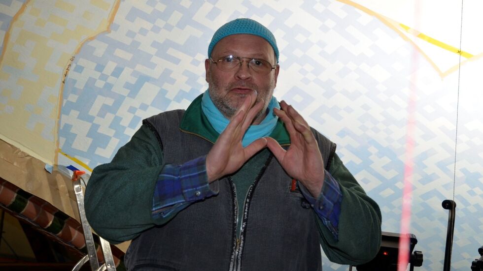 Künstler Helge Warme: Ein Ritterschlag für mich.