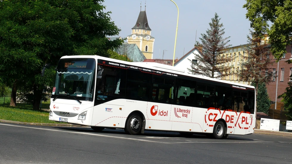 Dreiländerbus in Frydlant