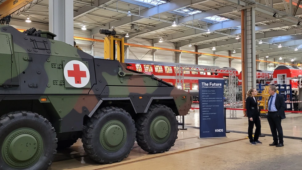 Rüstungshersteller KNDS hat das Alstomwerk in Görlitz übernommen.