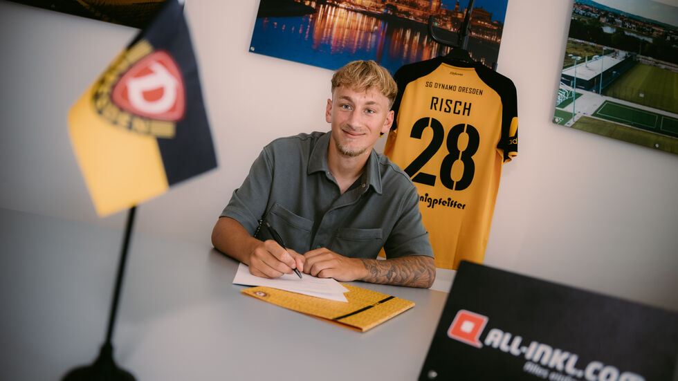 Sascha Risch verstärkt Dynamo Dresden Sascha Risch verstärkt Dynamo Dresden