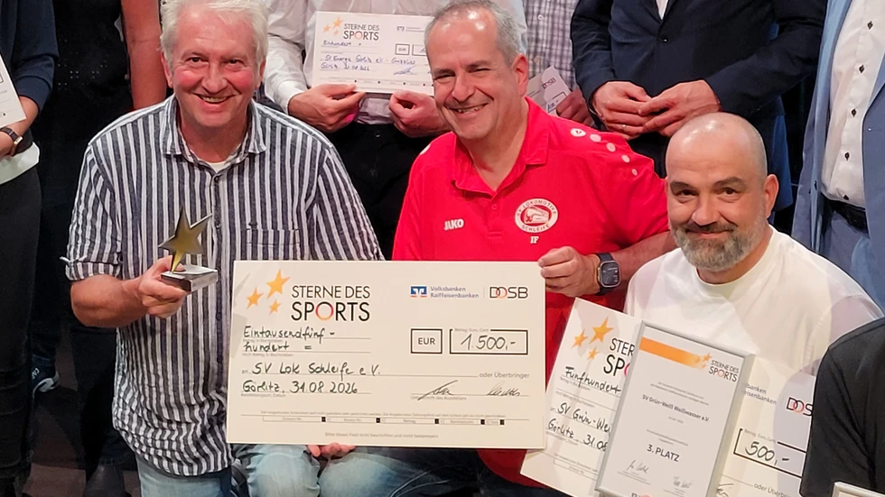 Erster Platz für den SV Lok Schleife Erster Platz für den SV Lok Schleife