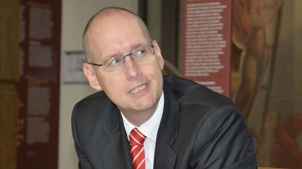 Sparkassenchef Michael Bräuer: Unser Haus ist solide aufgestellt. Foto: kmk