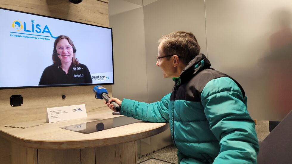 Knut-Michael Kunoth testet "Lisa"