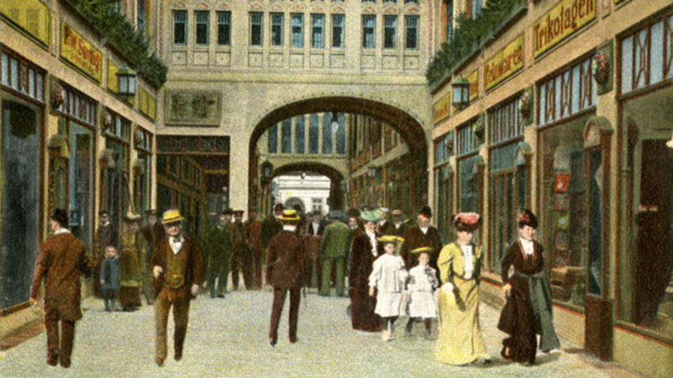 Die Straßburg-Passage damals. Quelle: Görlitzer Ratsarchiv Die Straßburg-Passage damals.