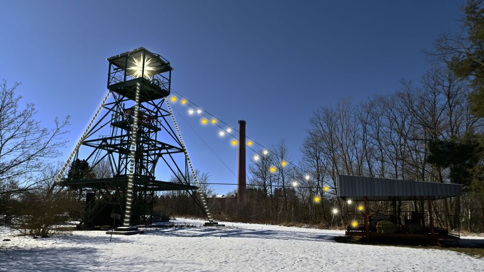 So stimmungsvoll soll es im November auf dem Gelände der Energiefabrik Knappenrode leuchten.