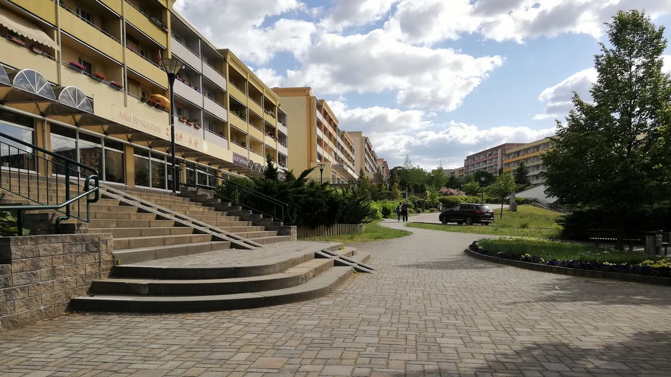 Boulevard in Weißwasser
