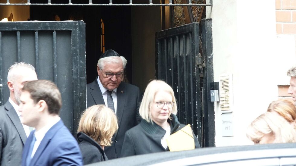 Bundespräsident Steinmeier in Leipzig. Bundespräsident Steinmeier in Leipzig.