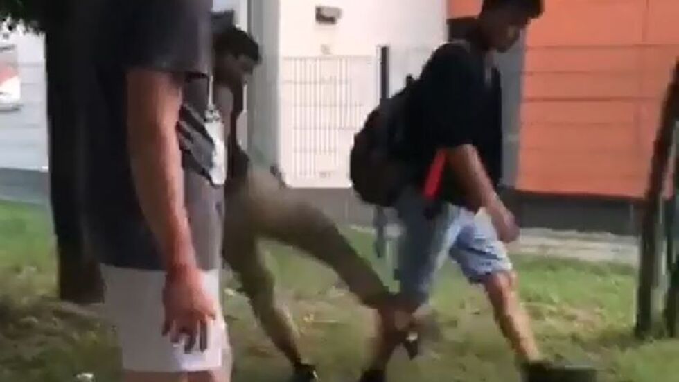Sreenshot aus dem Handy-Video.
