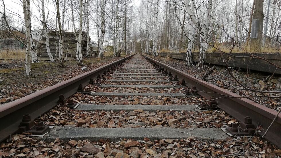 Gleise der "Herrnhuter Bahn"