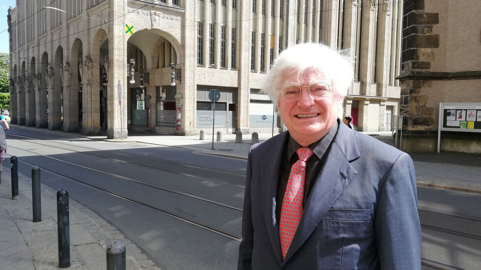 Kaufhausbesitzer Winfried Stöcker