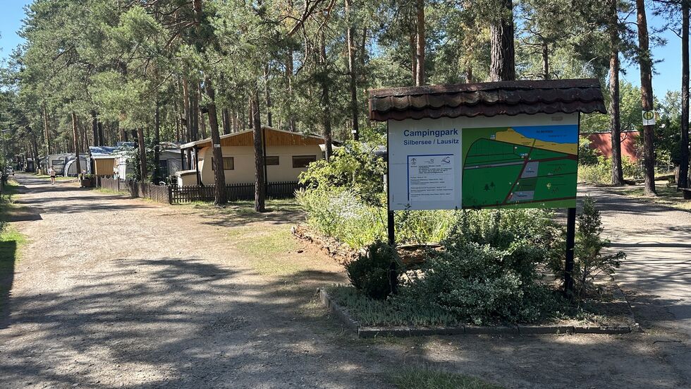 Campingplatz am Silbersee/ Archivbild Campingplatz am Silbersee/ Archivbild