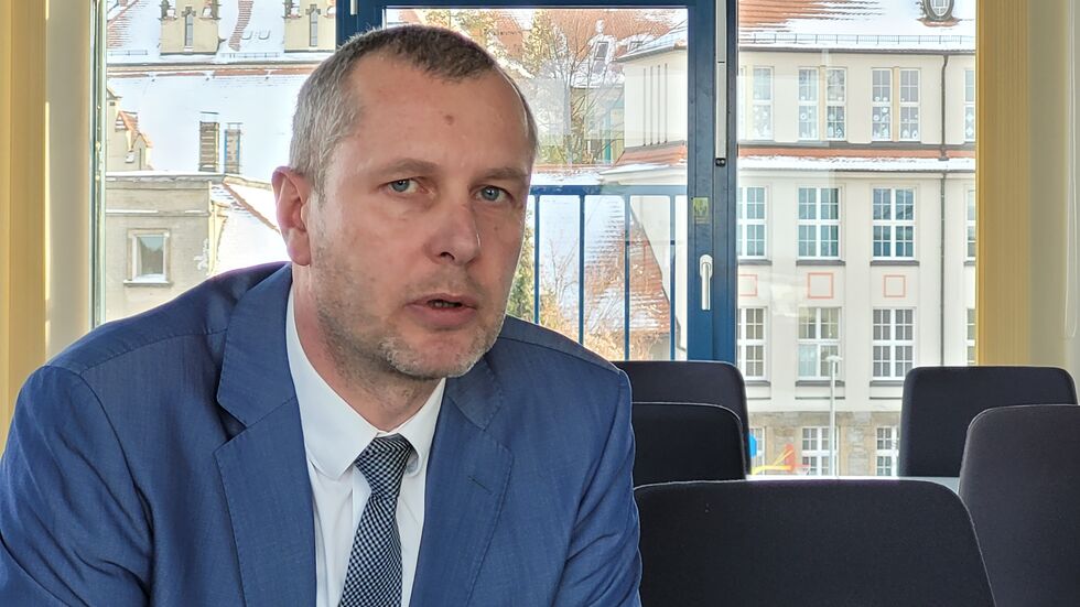 Görlitzer Jobcenter-Chef Felix Breitenstein