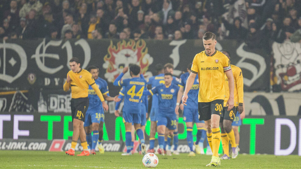 Dynamo verliert das Heimspiel gegen Braunschweig