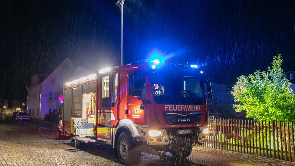 Vor allem rund um Oelsnitz hatte die Feuerwehr alle Hände voll zu tun.