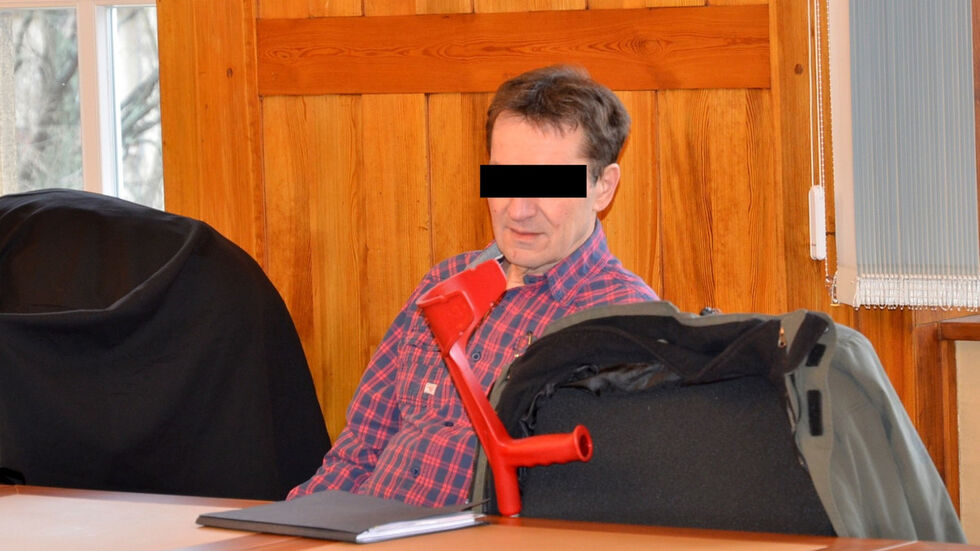 Angeklagter Frank C.: "Ich will doch leben". Foto: kmk