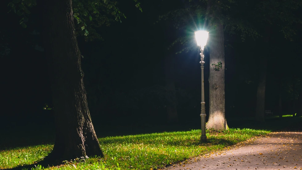 Licht im Park? Fehlanzeige: Teile von Radeberg bleiben düster. (Symbolbild)