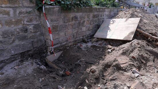 Granate gesprengt Die Granate wurde erfolgreich gesprengt.