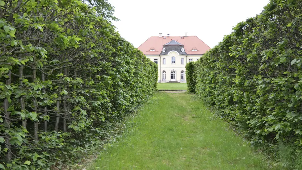 Auf Schloss Königshain wird heute die Kooperationsvereinbarung unterzeichnet.