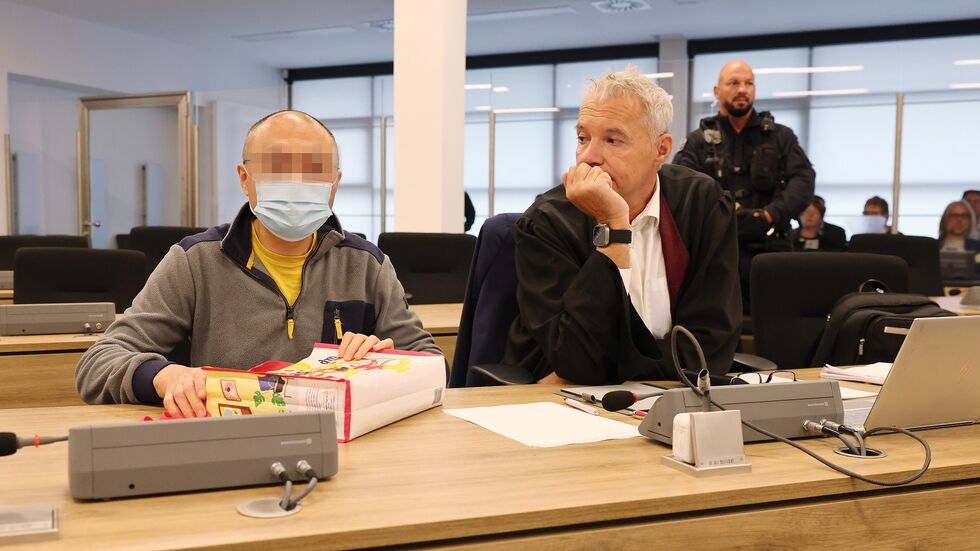 Der Angeklagte Jian G. hier beim Prozessauftakt am OLG Dresden Der Angeklagte Jian G. hier beim Prozessauftakt am OLG Dresden
