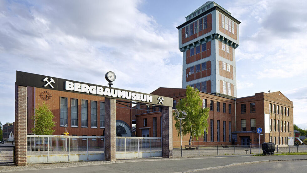 Das Bergbaumuseum in Oelsnitz.