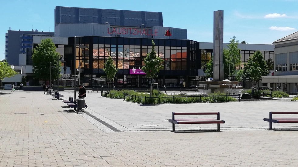 Lausitzer Platz in Hoyerswerda