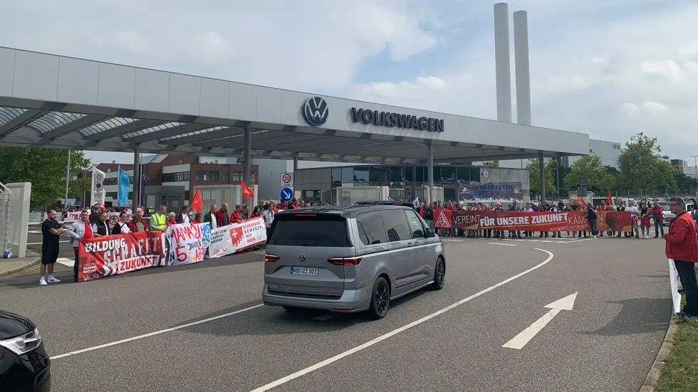 Konzernchef Blume wird erstmals in Zwickau begrüßt