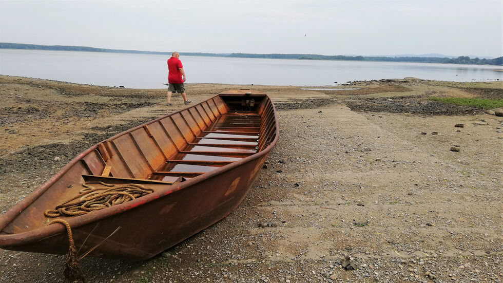 Quitzdorfer See. Archivbild Quitzdorfer See. Archivbild