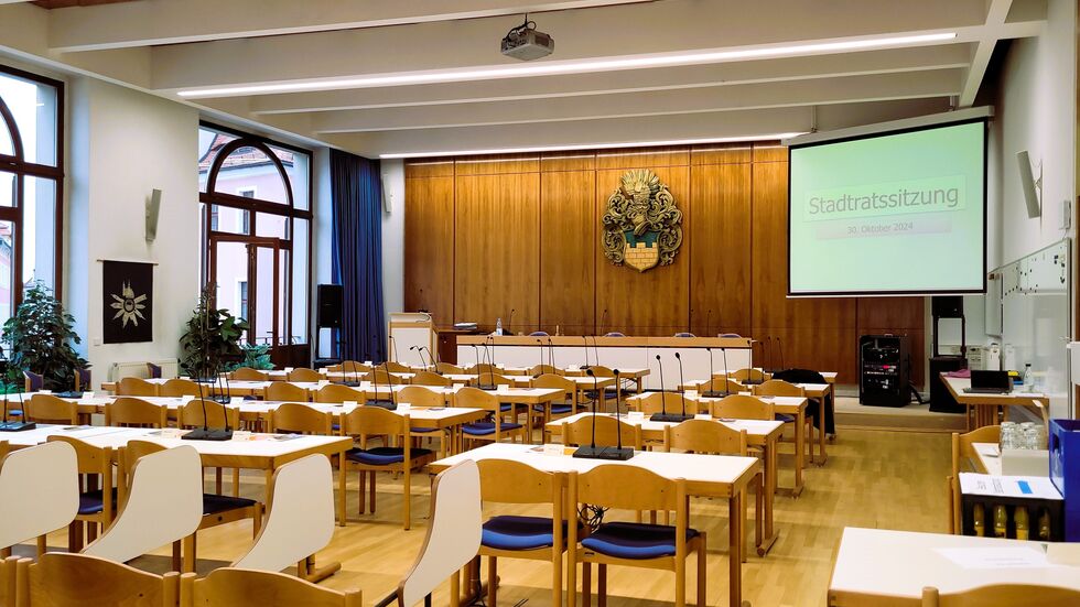 Tagungssaal im Bautzener Gewandhaus